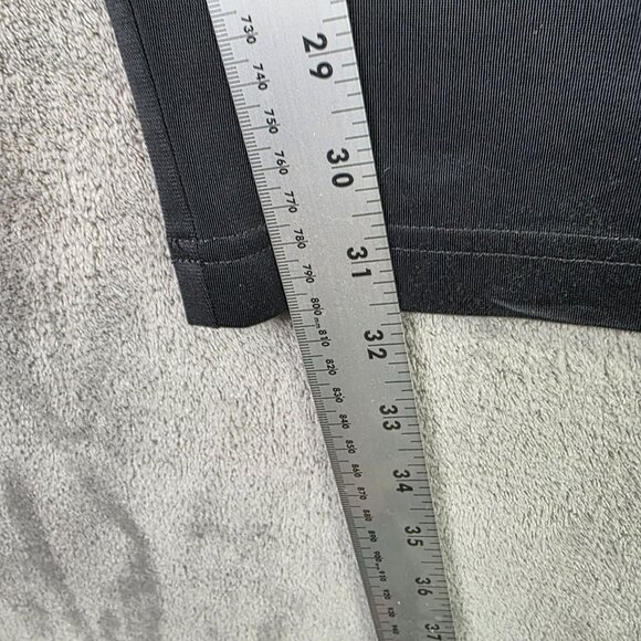 Mens XPBX Pro Black Athletic Track Pants Polyester Side Stripes Elastic Waist L - Picture 7 of 9